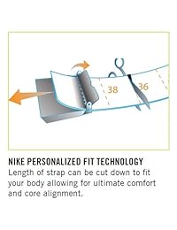 Nike Tech Essential Cinturón de entramado único, para mujer.