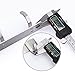 HOMEIDEAS Coat Hook Rack Wall Mounted 13-Inch Brushed Nickel SUS304 Stainless Steel Bath Towel Hook Coat Rail 5 Hooks