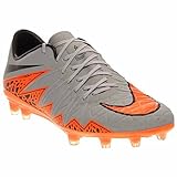 Nike Hypervenom Phinish FG Soccer Cleats (Wolf Grey / Orange)