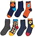 Trimfit Boys 7-Pack Monster Crew Socks S