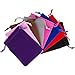 Black/Red/Blue/Pink/Grey/Brown/Fuchsia/Purple 8 Colors Velvet Pouches with Drawstrings for Jewelry Gift Packaging, 9x12cm