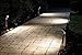 Mr. Beams MB596 Outdoor Wireless Motion Sensing 80-Lumen LED Path Lights with Ground Stakes, Dark Brown, 6-pack