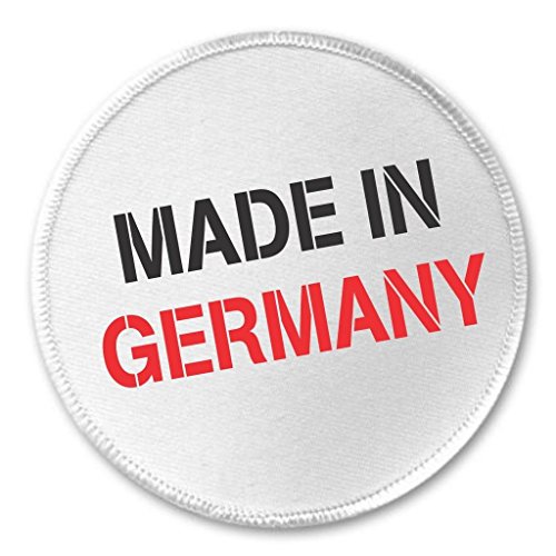 Made in Germany 3" Sew On Patch Born Raised Pride Country