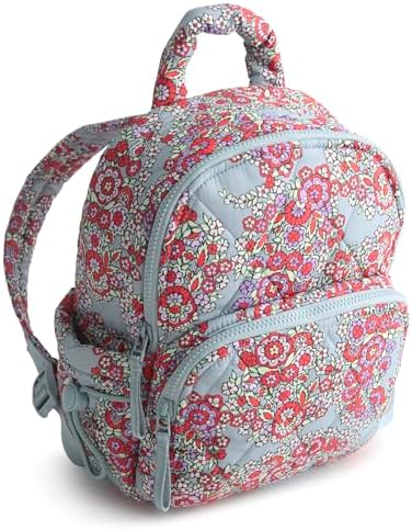 6104 Premium Cotton Mini Banbury Backpack, Paisley Key, One Size Amazon.com: Vera Bradley Women main image 4
