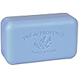 Pre de Provence Artisanal Soap Bar, Natural French Skincare, Enriched with Organic Shea Butter, Quad Milled for Rich, Smooth & Moisturizing Lather, Starflower, 5.3 Ounce
