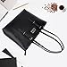 ZYSUN Laptop Bag,Women PU Leather Stylish Laptop Tote Briefcase Fit Up to 15.6 IN Large Work Computer Bag with Smooth Top Zip Perfect Valentine's Day Gift