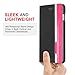 iPhone 6 Plus / iPhone 6S Plus Case - Poetic iPhone 6 Plus / iPhone 6S Plus Case [FlipBook Series] - [Lightweight] [Professional] PU Leather Protective Flip Cover Case for Apple iPhone 6 Plus (2014)/iPhone 6S Plus (2015) Black/Magenta (3 Year Manufacturer Warranty From Poetic)