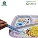 Alnoor USA Soft Tip Silicone Baby Spoon – Gum Friendly Spoons for Infant Baby Training Gift Set 5 Pack – BPA and Phosphate Free | Perfect for Baby Feeding and Self Feeding & Teething