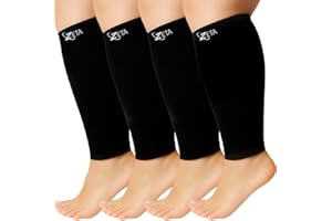 Zeta Wear Plus Size Compression Sleeves 15-19mmHg Medical Grade Wide Calf