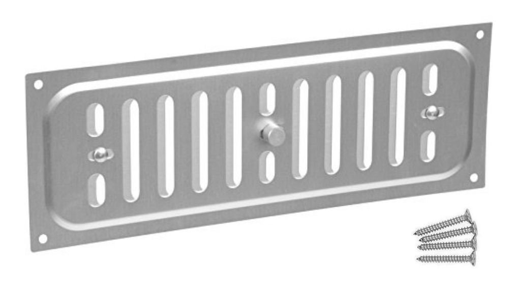 Carlisle Brass HM4SSSC Vents, Satin Chrome