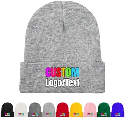 Amazon.com: Custom Embroidered Matching Couple Beanies  display picture 1