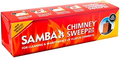 Chimney Flue Fire Cleaner Large Samba Fireplace Log Soot Clean