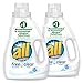 all Liquid Laundry Detergent with OXI Stain Removers and Whiteners, Clear, 94.5 Fluid Ounces, 53 Loads