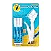 NADAMOO Grout Pen White Grout Coating Whitener Grout Cleaner Brush Restore Renew Bathroom Kitchen Grout Tile Wall Floor Line Scratch Repair Furniture Touch Up Marker White - 3 Pen, 1 Brush, 3 Nibs