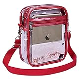 USPECLARE Clear Purse Stadium Clear Messenger Bag