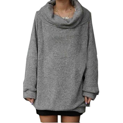 Najia Symbol Womenâ€™s Cowl Neck Pullover Sweater Showomen-022