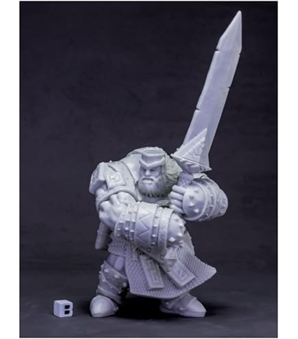 Warrior SAPROLING – Reaper Bones Miniatura In Plastica Per Giochi Di Ruolo, 35mm, Non Verniciata