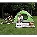 ALPHA CAMP 3/4 Person Camping Dome Tent with Carry Bag, Lightweight Waterproof Portable Backpacking Tent for Outdoor Camping/Hiking - 7' x 8' Green