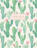 2018 Planner: Cactus Weekly Planner Organizer | Pretty Cactus Design (Cactus Planners) (Volume 1)