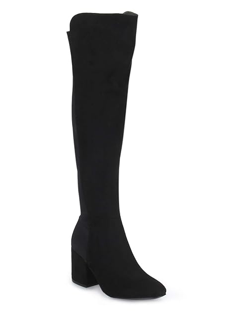 amazon black suede boots