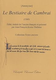 Le  bestiaire de Cambrai, 1260