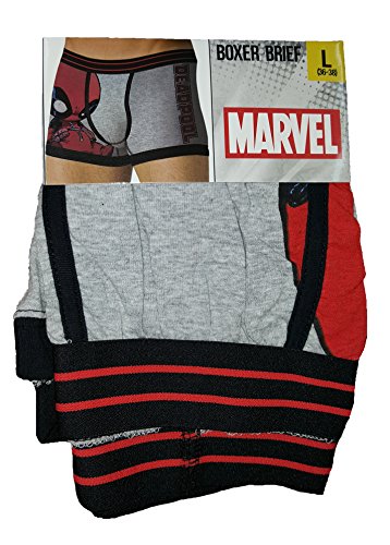 Marvel Comics X-Men Deadpool Boxer Briefs - Medium