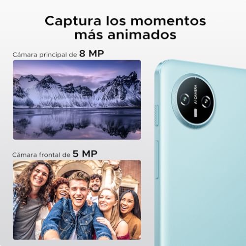 Tab A9 Android 16 Tablet 10 Inch Gemi AI, Unisoc T310, Kids Tablet 6580mAh, 20GB RAM/64GB ROM, 8MP Main Camera, Tablets Dual Speakers, Bluetooth 5.0, OTG, Jack 3.5mm, Face ID