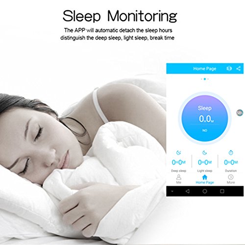 MeiLiio Smart Tracker Watch with Heart Rate and Blood Pressure, Waterproof Smart Wristbands Blood Oxygen Bluetooth Smart Bracelet Running GPS Units for Women Men (Silver Leahter Wristband)
