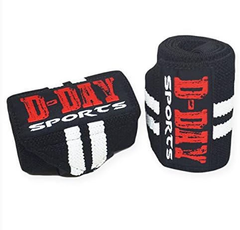 D Day Sports Wrist Wrap (white)