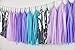 Mermaid Under The Sea Party Decorations Purple Blue Pastel Decorations Baby Shower Decorations Tissue Paper Pom Pom First Birthday Decorations Sea Theme Party Decor/Purple Bridal Shower Decorations