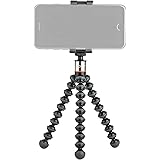 JOBY GripTight ONE GP, Universal Phone Holder, Magnetic GorillaPod Flexible Small Tripod for Smartphone, Foldable and Portabl