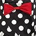 LIVILAN Black Cooking Aprons Kitchen Flirty Woman Girl Bowknot Cotton Pinafore Vintage Apron Dress with Pockets