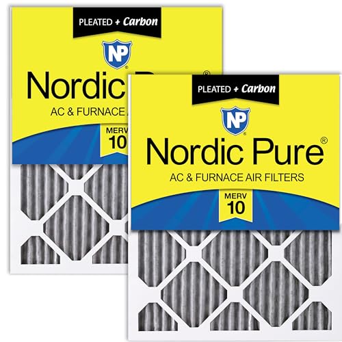 Nordic Pure 12x24x1 (Actual Size: 11 1/2 x 23 1/2 x 3/4) Furnace Air Filters ME…