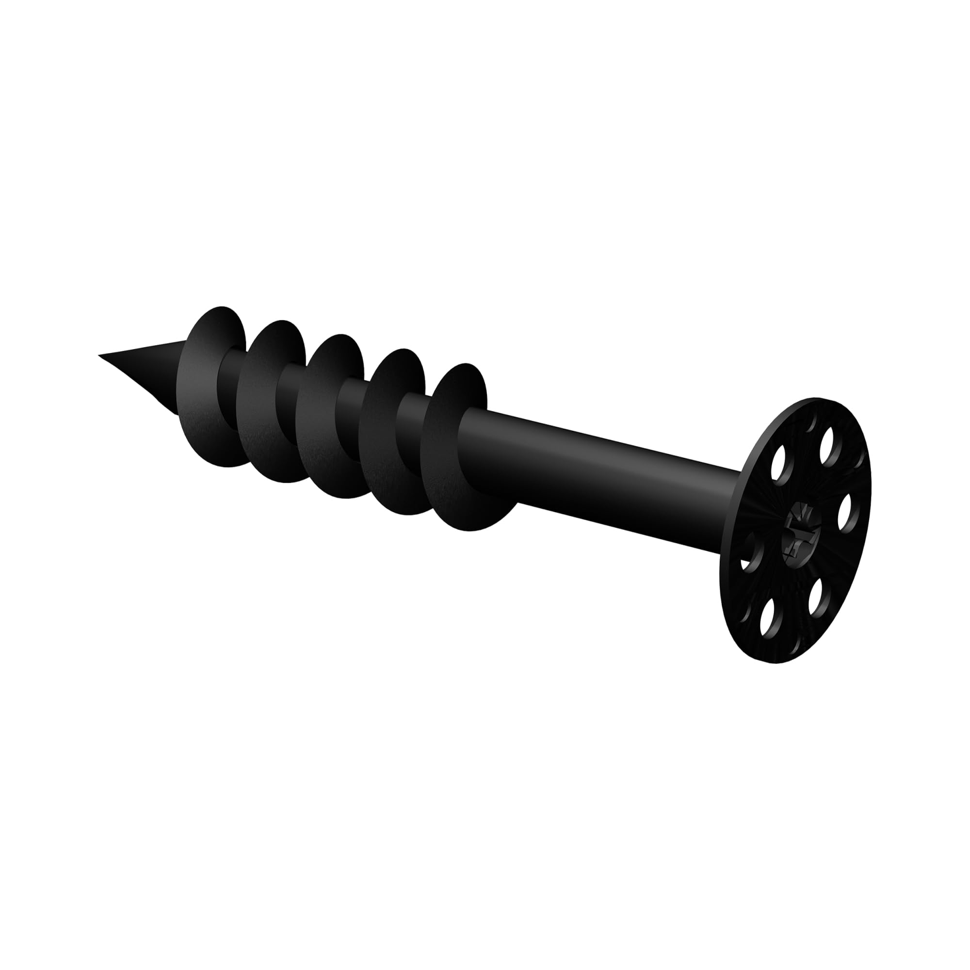 LUX ELEMENTS LFIXZ1110 FIX-SD 80 80 mm (Pack of 10) Screw Dowels - Black โ image 1