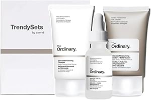 TRENDYSETS ACNE Set The Ordinary Salicylic Acid 2% Solution, Glucoside Foaming Cleanser, Natural Moisturizing Factors Beta Glucan NEW 3-Pack