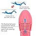 Greatever 2021 New Full Face Snorkel Mask for Kids,Foldable 180 Degree Panoramic View Easy Breathing Snorkeling Set with Detachable Camera Mount, Anti-Leak & Anti-Fog Design (BL-Pink)
