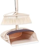 SWISSPACK Long Handled Dustpan and Brush Beige DP 1 Pack view 4