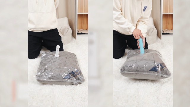 HOMOH Portable Cordless Electric Travel Vacuum Pump for Storage Bags photo 12