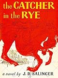 BOOK COVER CATCHER RYE SALINGER CLASSIC RED HORSE CITY NOVEL ART PRINT BB7683