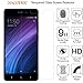 Xiaomi Redmi 4 Screen Protector [2 Pack] - Nacodex Tempered glass Screen Protector with [Scratch-Resistant] [No-Bubble] with Lifetime Replacement Warranty