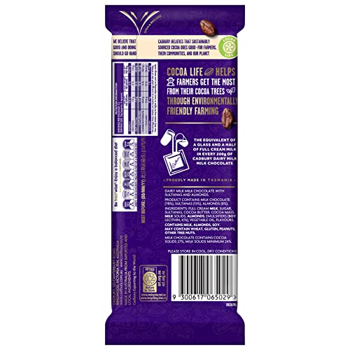 Cadbury Fruit N Nut 180g x 14 Pricepulse