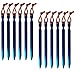 12 Pack Tent Stakes, 7075 Ground Metal Camping Aluminum Tent Pegs, Lightweight Tent Stakes Heavy Duty Spikes Camping Accessories, Blue