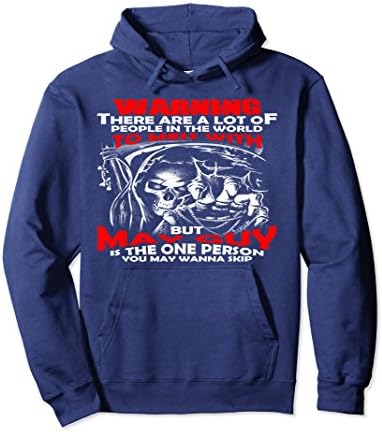 Unisex The one person you may wanna skip - May Tshirt month Small Navy