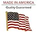 Forge American Flag Lapel Pin Proudly Made in USA (10 Pack)