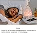 Essential Oil Diffuser 120ml Diamond Glass Aromatherapy Ultrasonic Cold Mist Humidifier 7 Color LED Lamp and Anhydrous Automatic Closing Office Home Bedroom Baby House Yoga Research (white) ¡­