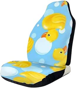 Amazon.es: Dem Boswell Fundas de Asiento de Pato Amarillo y Burbujas