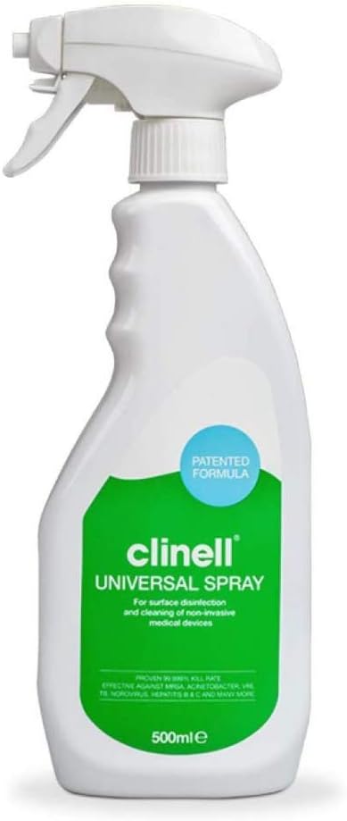 Clinell Universal Cleaning and Disinfectant Spray 500 ml – Kills 99.999% Germs