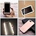 LED Illuminated Selfie Case For iPhone 6plus 6splus Plastic Cover White Led Illuminated Cell Phone Case (Iphone 6 plus)
