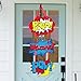 Superhero Birthday Party Supplies Door Sign Welcome Hanger For Kid Superhero Themed Party Decorations Favor