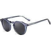 ZENOTTIC Vintage Round Polarized Sunglasses for Men Women UV400 Protection